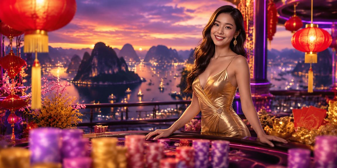 Phong bì đỏ và khung cảnh giao dịch tại Hạ Long