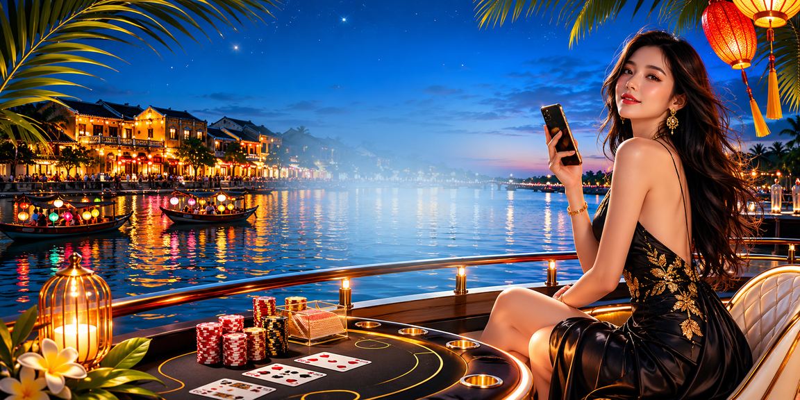 Đèn lồng Hội An và bầu không khí bài baccarat trực tuyến Việt Nam