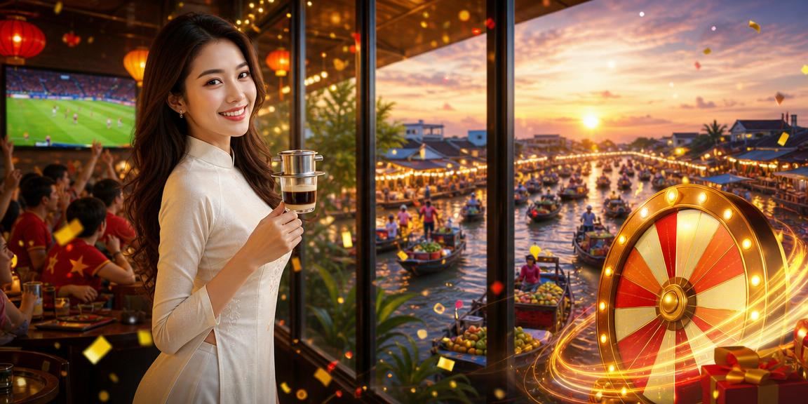 Người dùng Hội An trải nghiệm casino trực tuyến tại quán cà phê